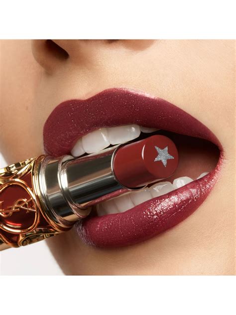 yves saint laurent rock'n shine lipstick|rouge volupte rock and shine lipstick.